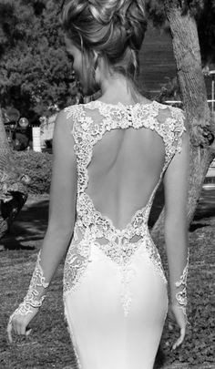 Suknia ślubna: Galia Lahav (źródło: pinterest)