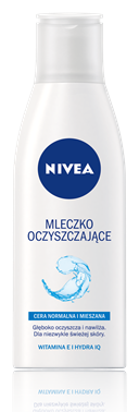 Nivea mleczko oczyszczające z witaminą E (źródło: nivea.pl)