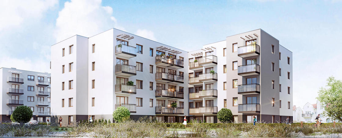 nowe mieszkania gdańsk, niska zabudowa 